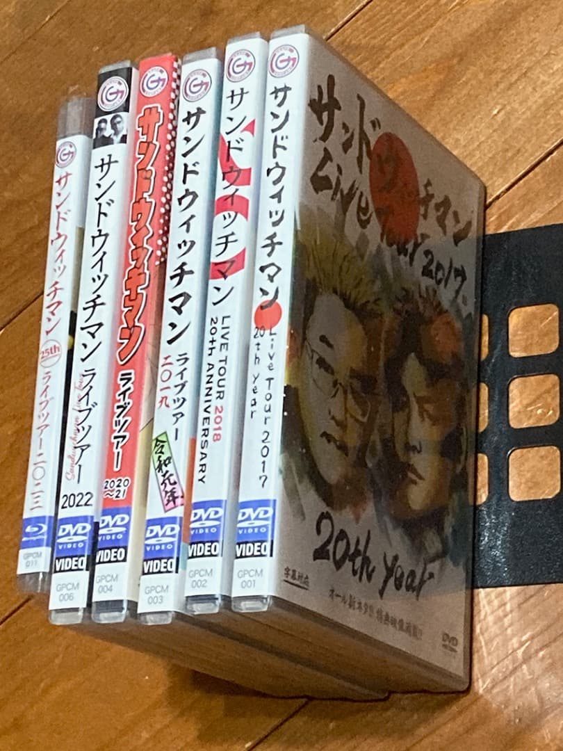 サンドウィッチマン ライブ DVD/Blu-ray 6枚セット！