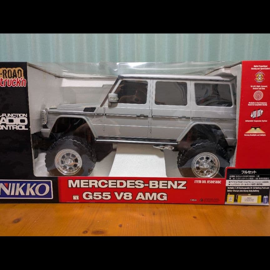 1/5サイズ大！NIKKO Mercedes-Benz G55 AMG ラジコン