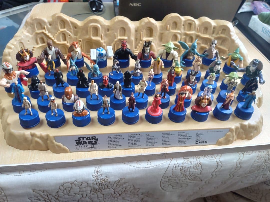 ペプシ　スターウォーズ　ボトルキャップ　エピソード1コレクション完成品