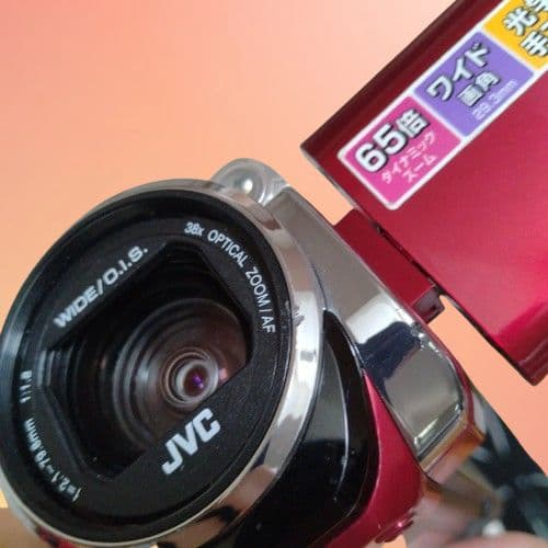 JVC　Everio　GZ-E565-R　✨️バッテリー2個✨️　箱　付属品有