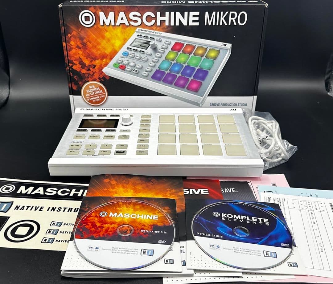 NI MASCHINE MIKRO MK2　ホワイト