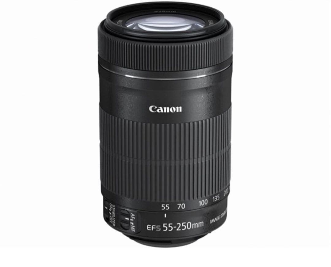 Canon EF-S55-250mm F4-5.6 IS STMズームレンズ