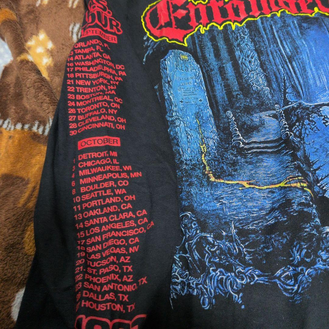 Entombed ツアーTシャツ Lサイズ 黒