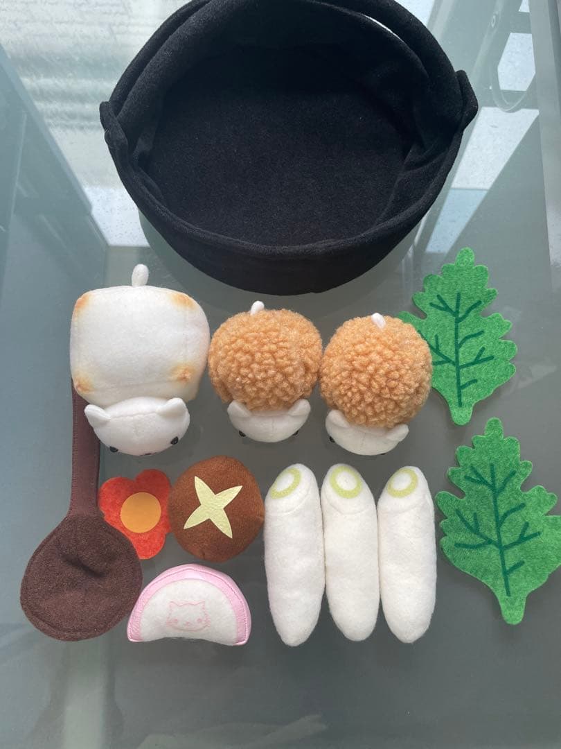 にゃんにゃんにゃんこ にゃんこ温泉 組み立てにゃんこ鍋 ぬいぐるみ