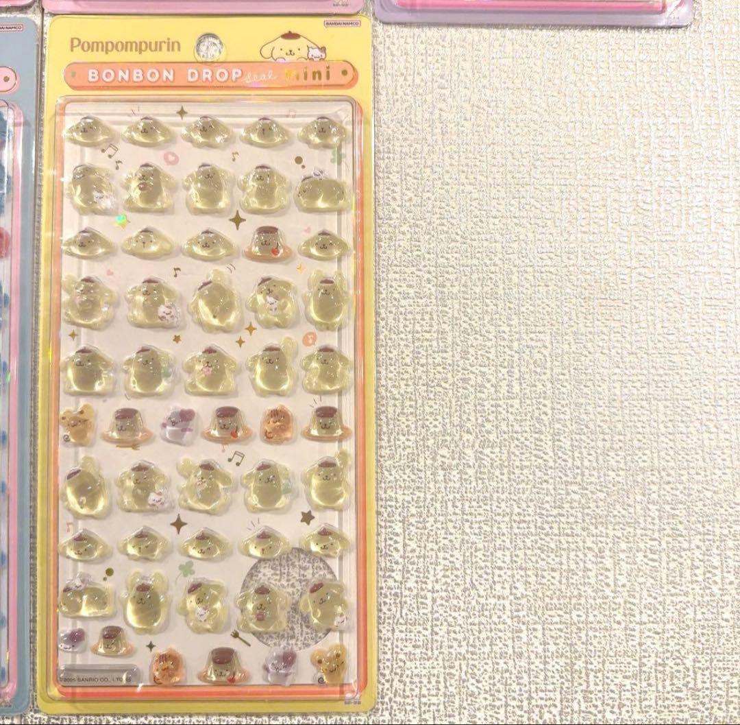 国内正規品✿ サンリオ　ボンボンドロップシール ミニ　7種