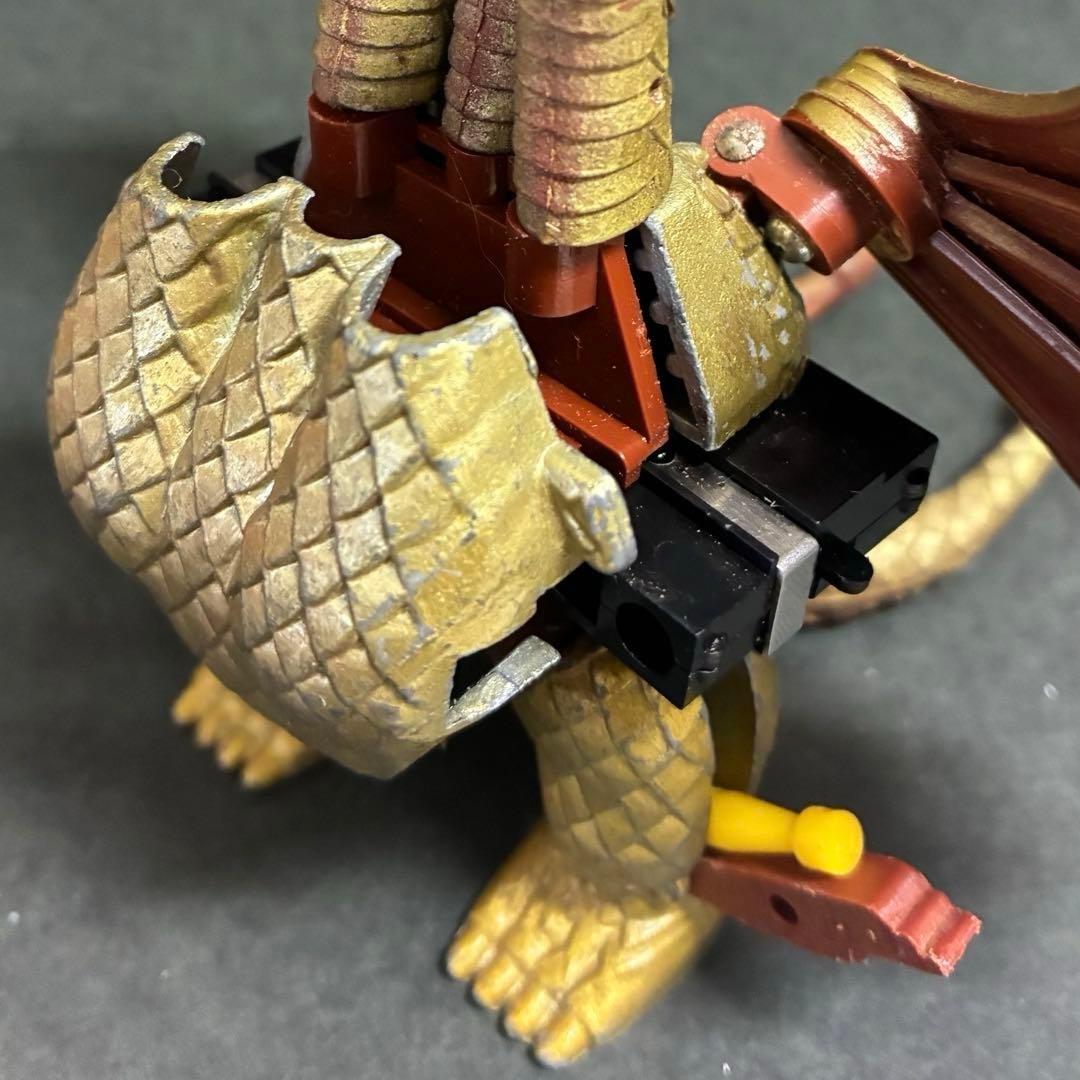 激レア【昭和玩具】■ ブルマァク ジンクロン Z合金 キングギドラ / 超合金