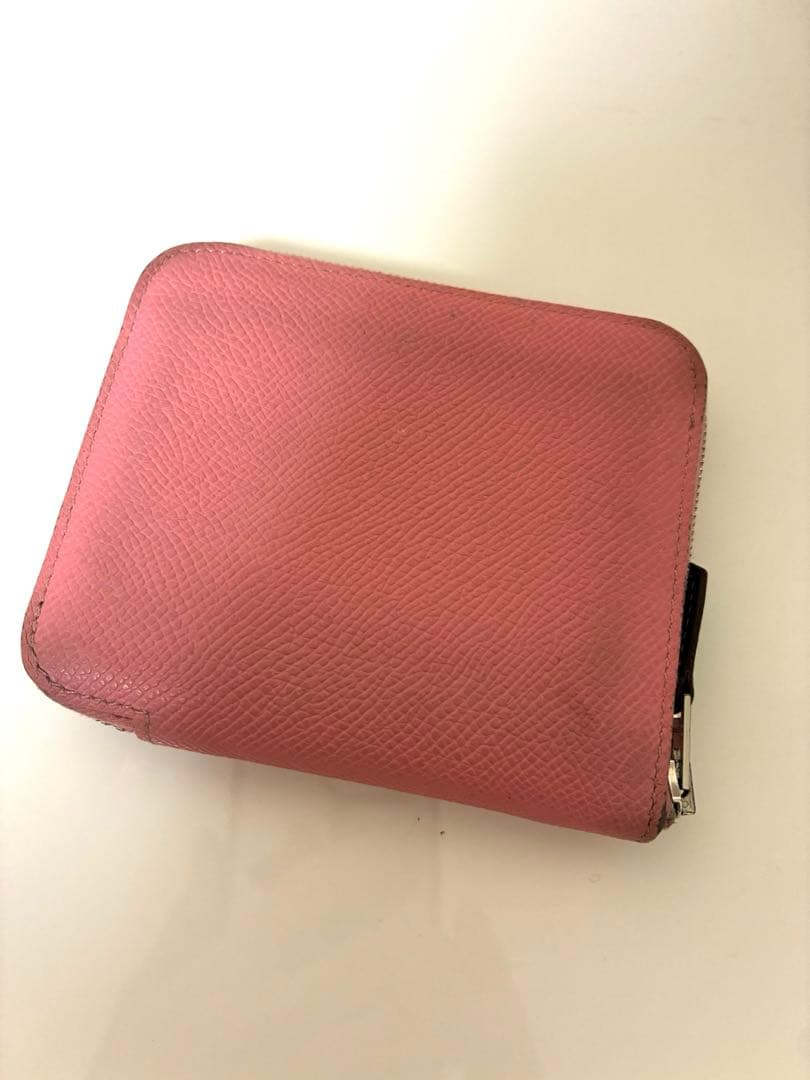 エルメス　HERMES 小財布　シルクインコンパクト　ピンク　正規品