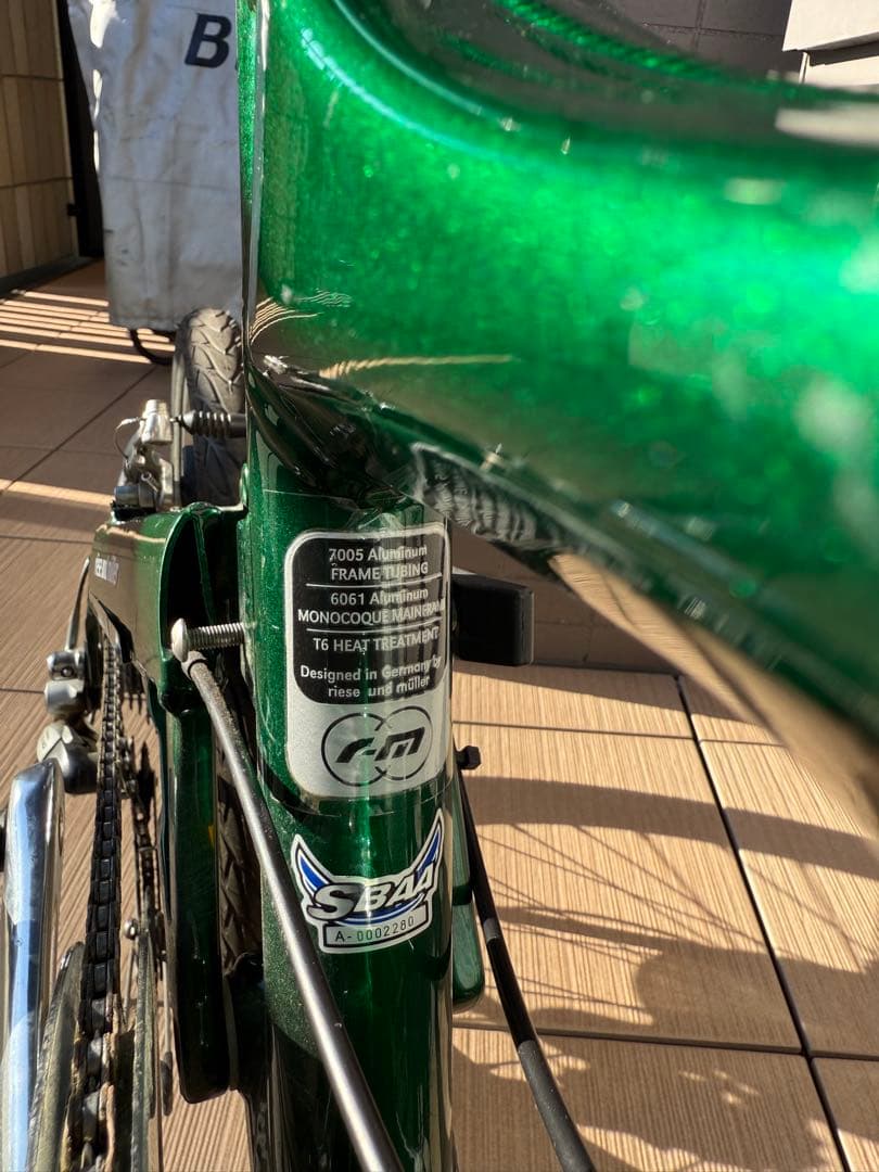 BD-1 折りたたみ自転車 グリーン