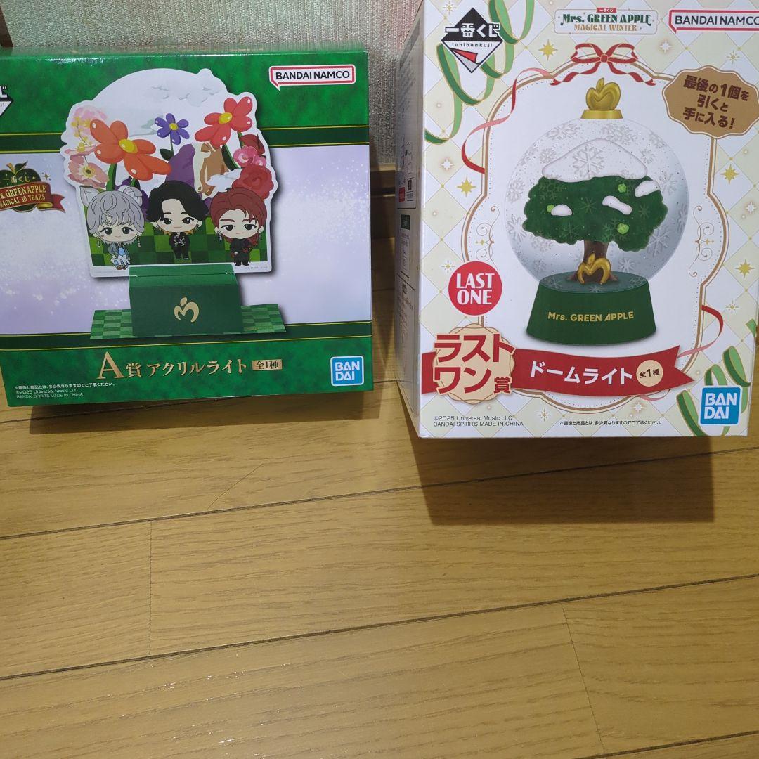 ミセス　一番くじ　ドームライト　ラストワン　A賞　アクリルライト