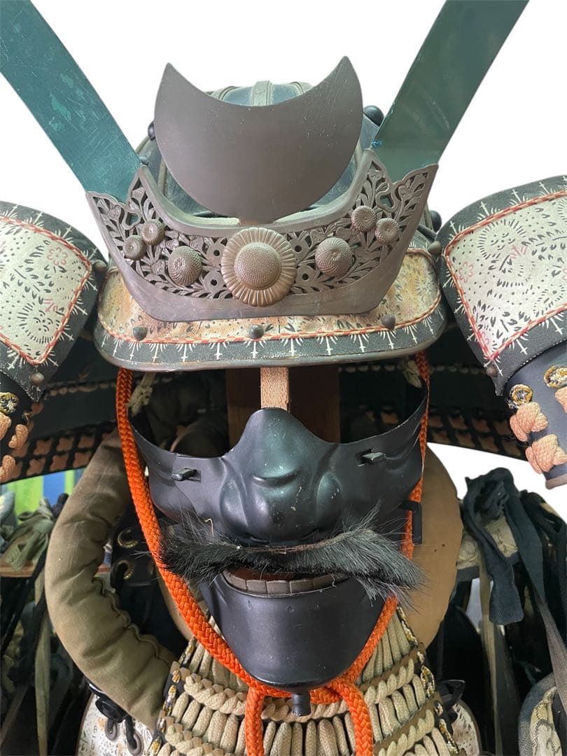 ❷レア 等身大 鎧 節句甲冑 武士 兜 歴史 武具