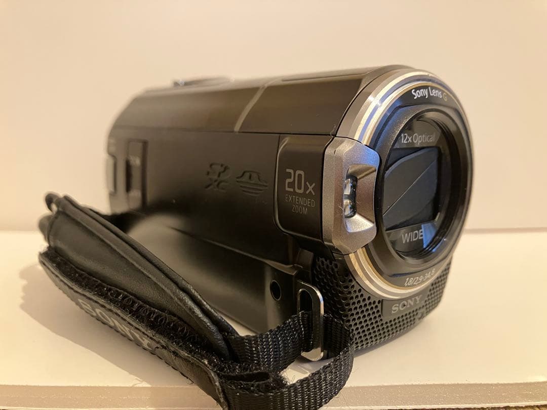 【美品・完動】SONY HDR-CX590 ビデオカメラ バッテリー・AC付属