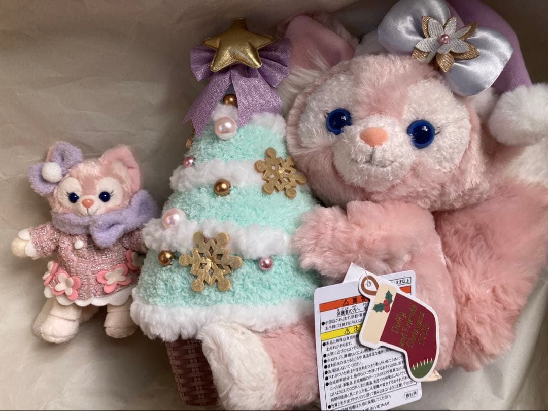 リーナベル　クリスマスツリー　ぬいぐるみ　ぬいぐるみバッジ