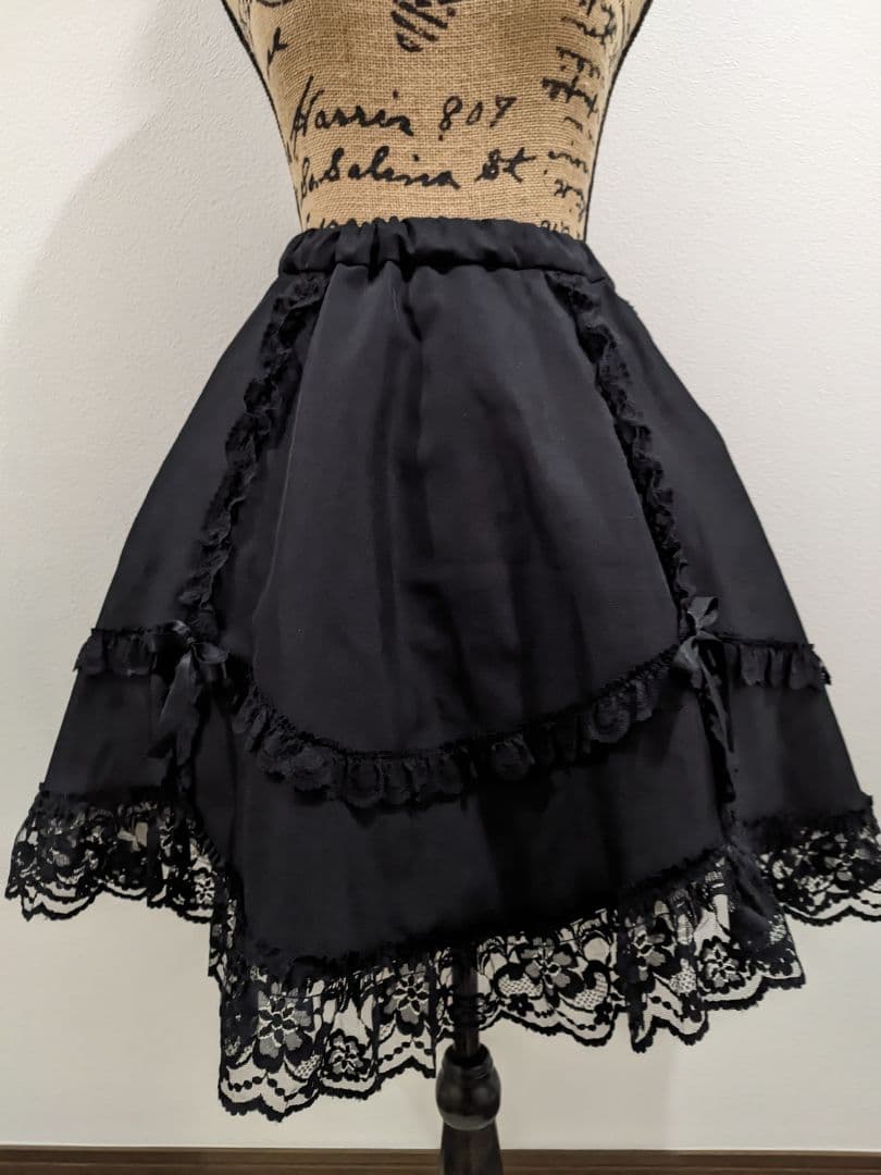 ミルフルール　ラッセルレーススカート