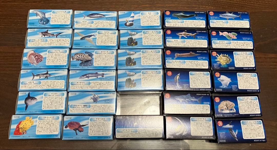 【海洋堂】29個　AQUATALES　黒潮コメッコ(第1弾、第2弾)フルコンプ