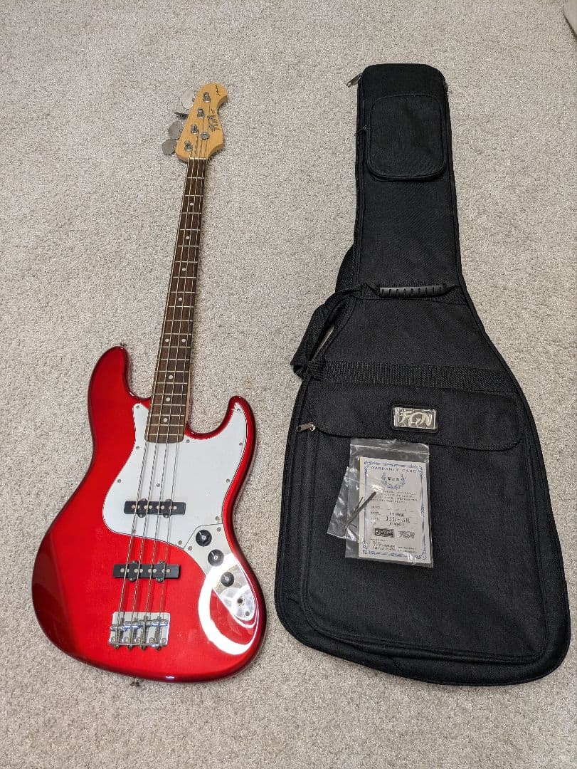 フジゲンFUJIGEN JJB-5R エレキベース レッド