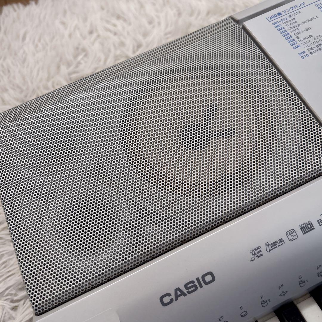 CASIO 光ナビゲーション キーボード LK-207 美品