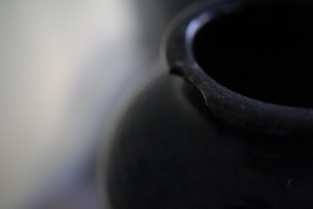 Japanese Vintage Vase AD1800~ 江戸後期_花器_貫入