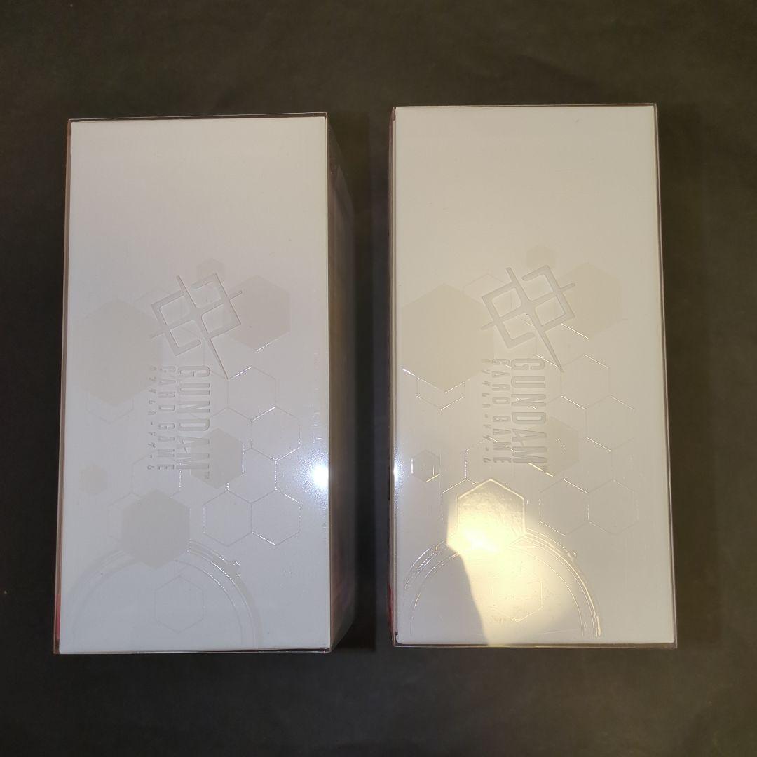 ガンダムカードゲーム リミテッドBOX Ver.β 2個 開封済