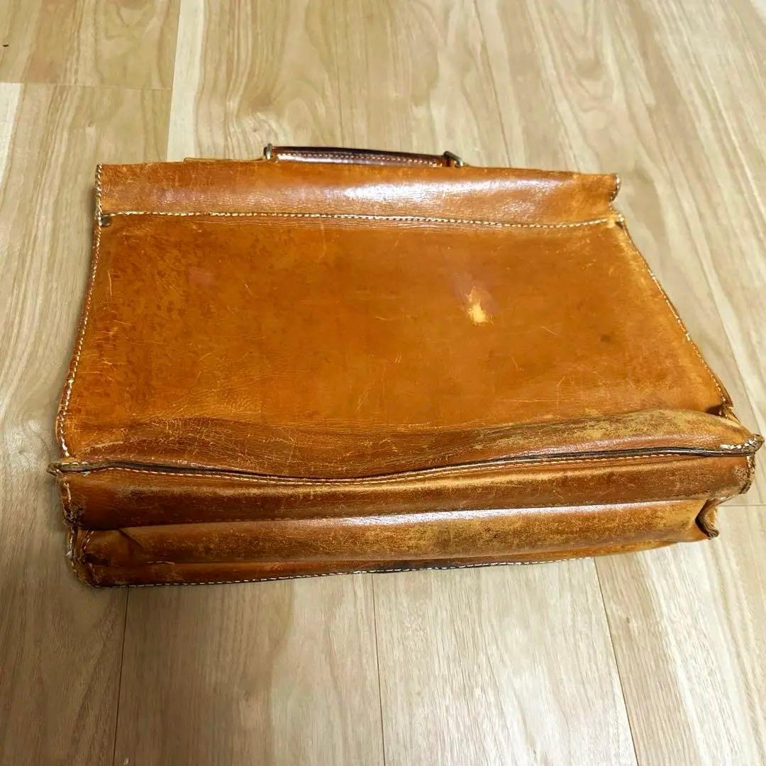 ［ドイツ・OFFERMANN製］皮革カバン　将校カバン代用品