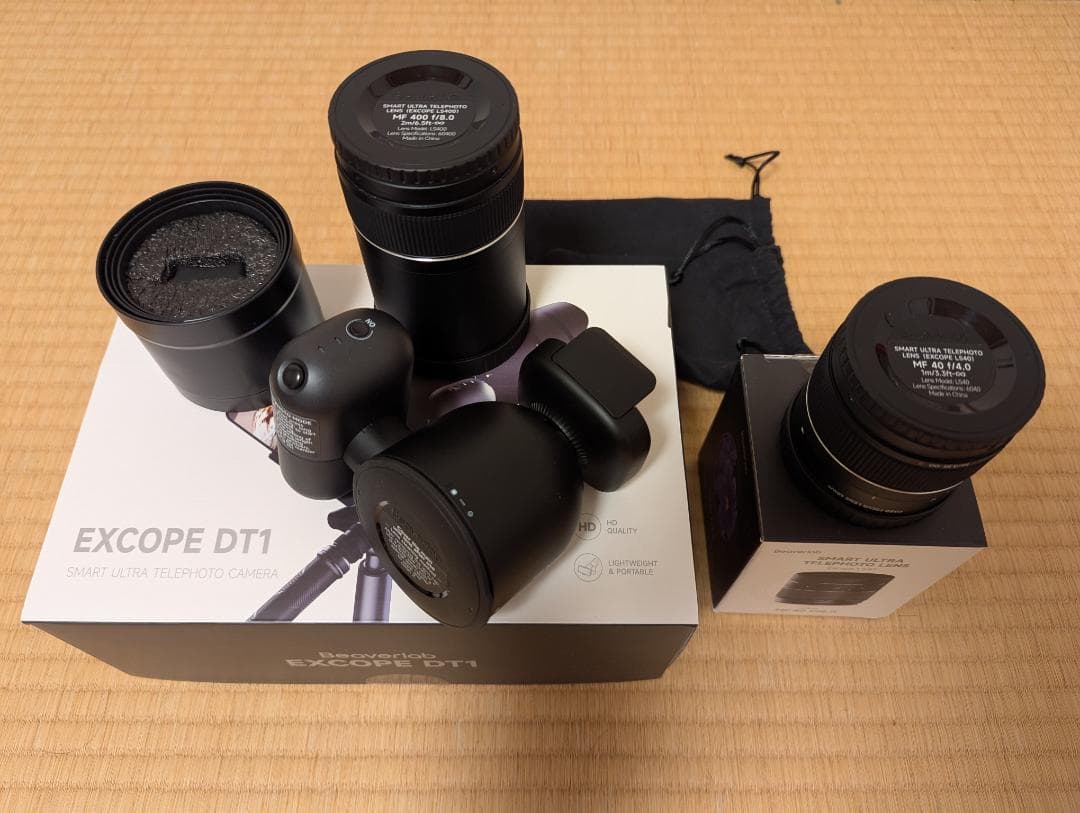 Beaverlab Excope DT1 超望遠カメラ 400mm40mmレンズ