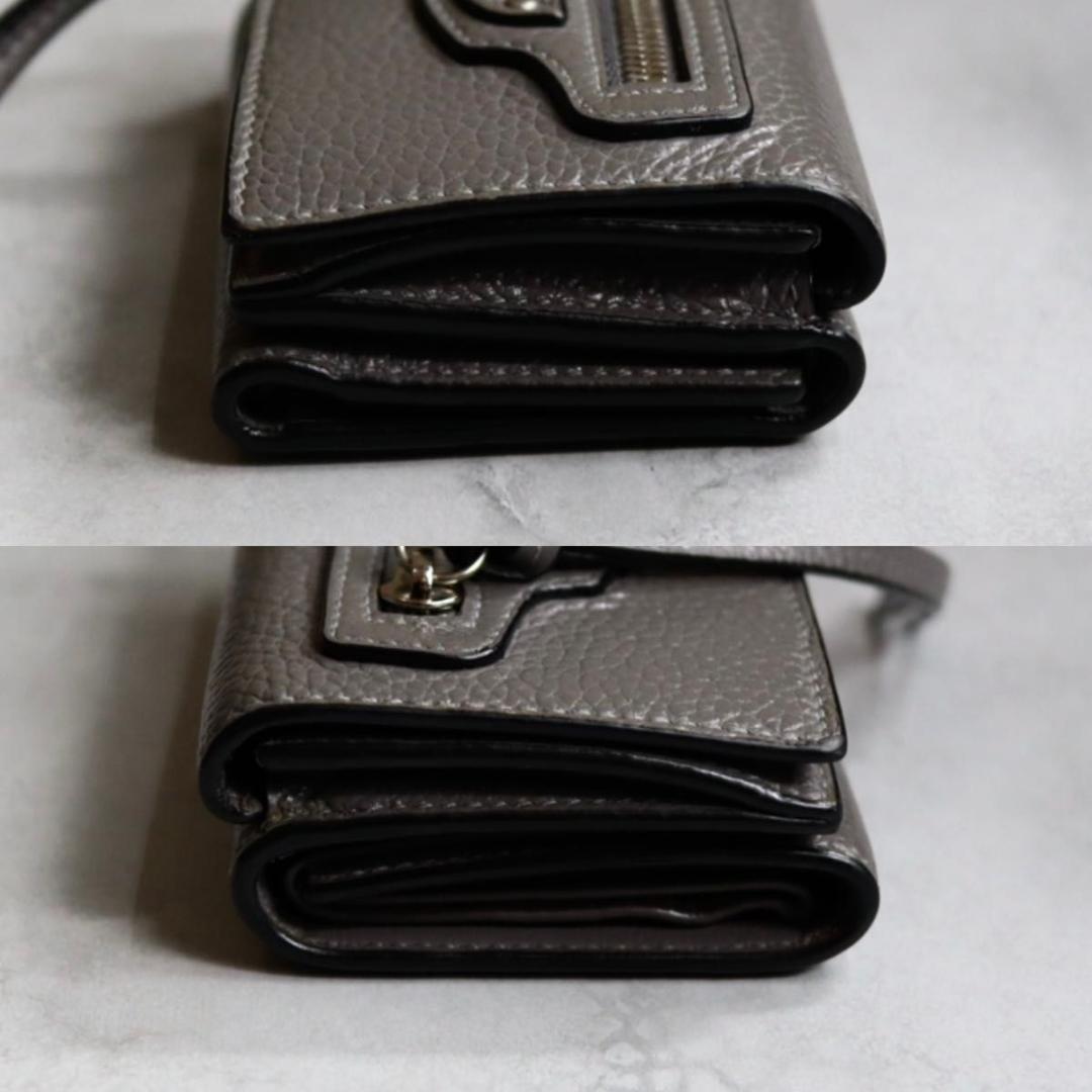 BALENCIAGA バレンシアガ / ネオクラシックミニウォレット グレー