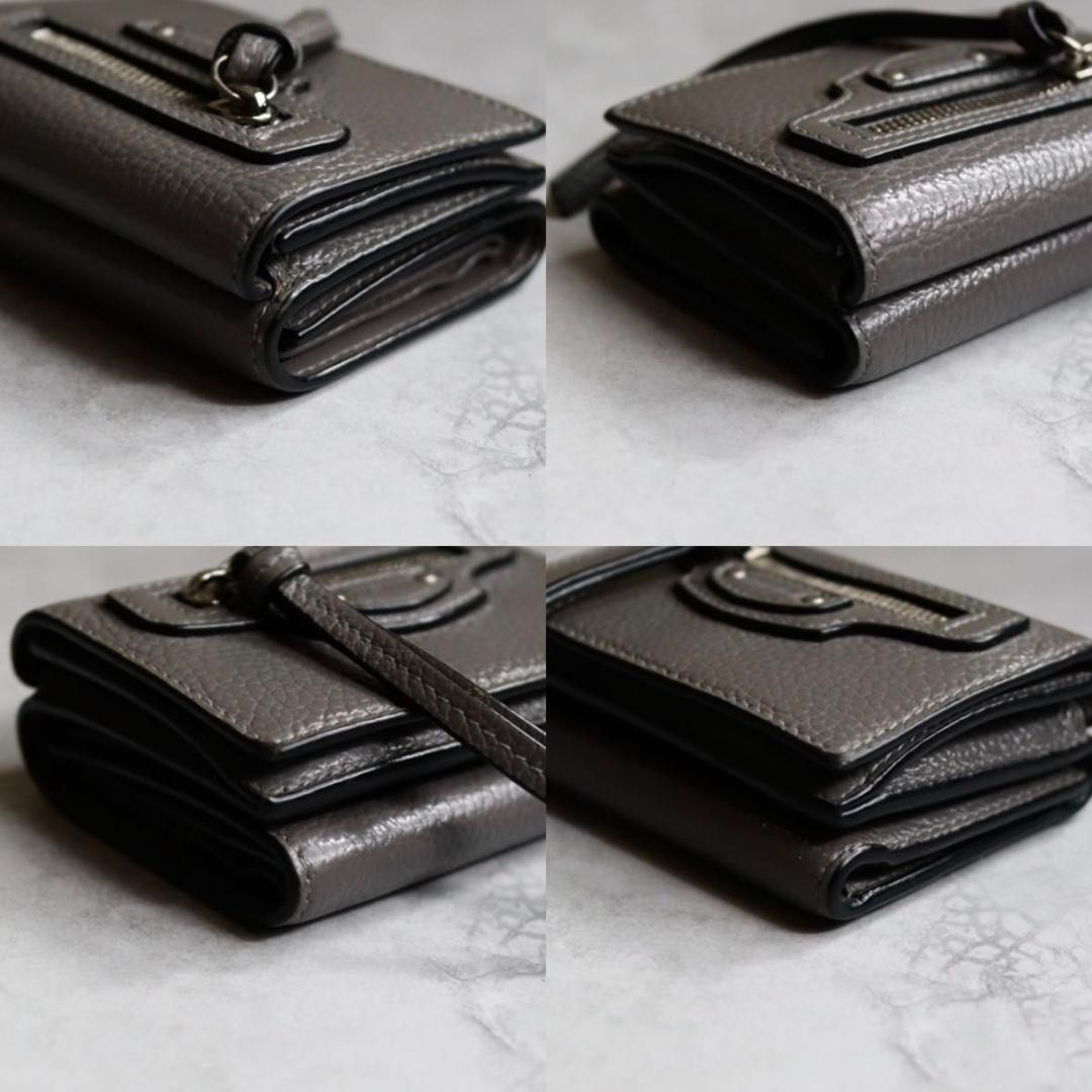 BALENCIAGA バレンシアガ / ネオクラシックミニウォレット グレー