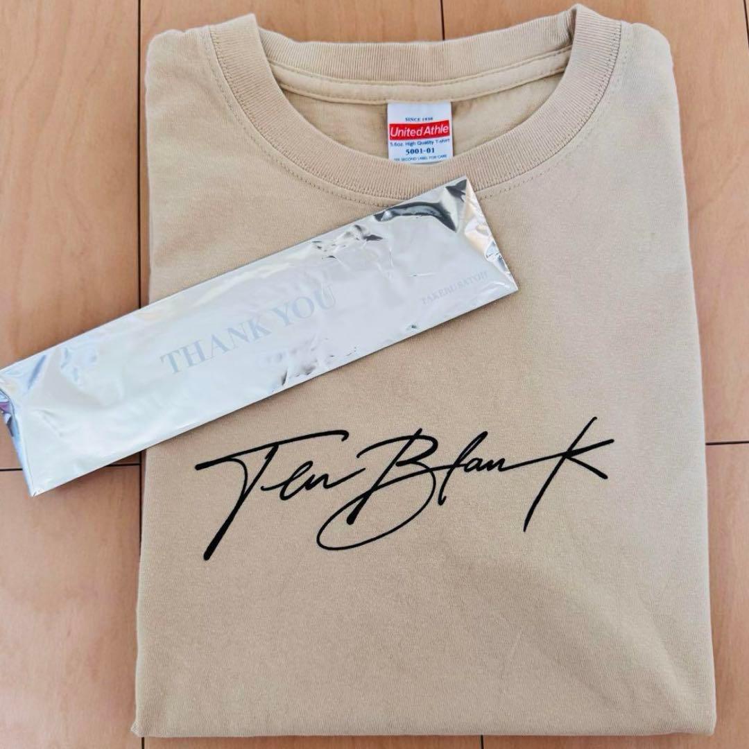 【新品未使用】Glass Heart　Tシャツ　リストバンド　TENBLANK