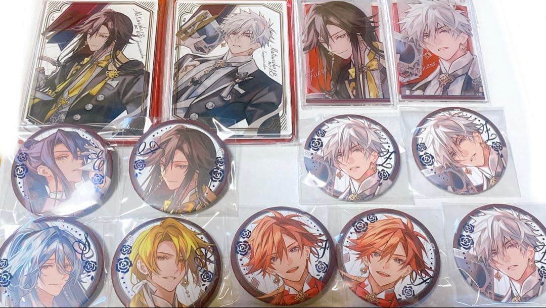 マツリカ オトふゆ アクリルスタンド アクリルカード 箔押しマット缶バッジ