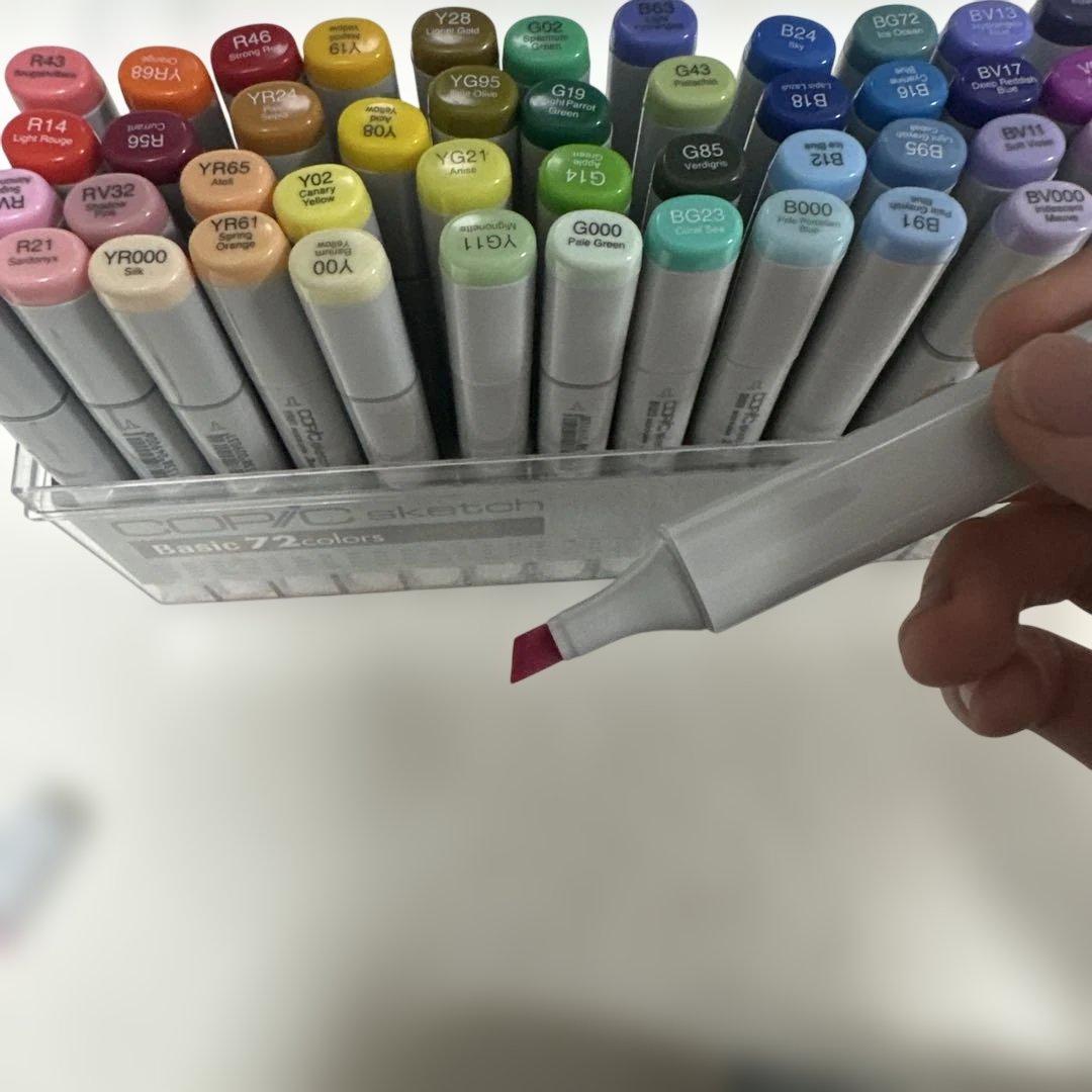 chuck特大値下げ！COPIC Sketch 72色セット