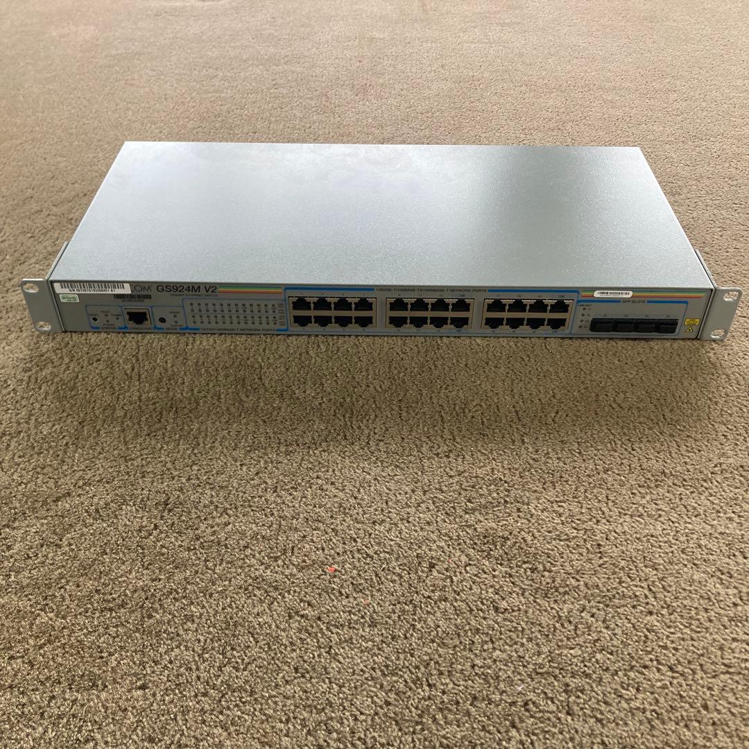 Allied Telesis CentreCOM GS924M V2 24ポート