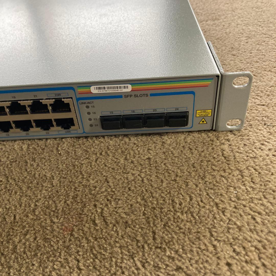 Allied Telesis CentreCOM GS924M V2 24ポート