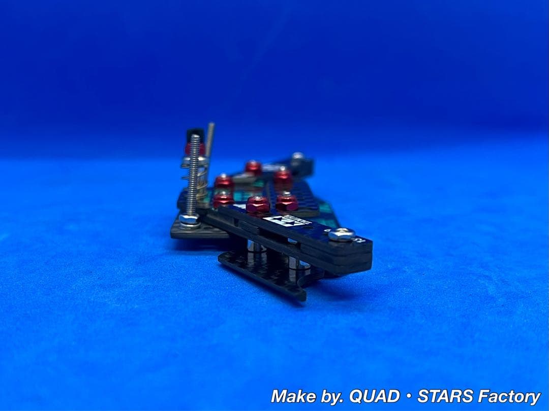 【ミニ四駆・MS用】1軸リヤアンカー　J-CUP2022／カーボン　19mm対応