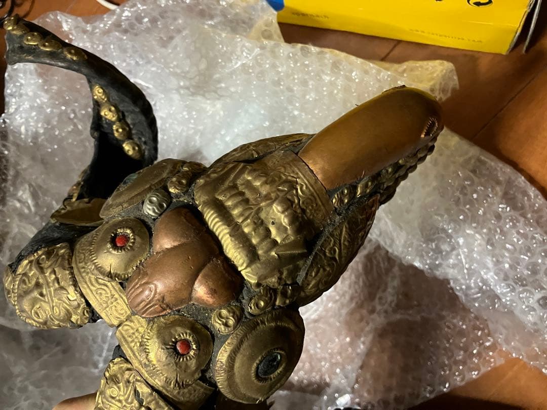 山羊　チベタンスカル　モンクスカル　チベット　法具　チベタンゴート　頭蓋骨