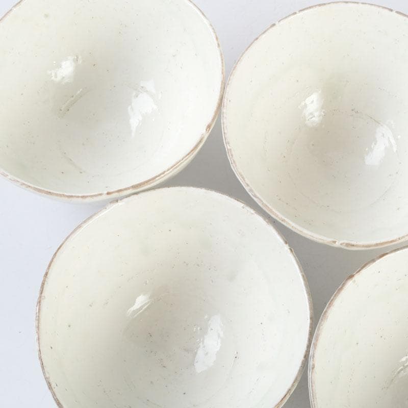 和食器　茶懐石　寿康窯　柳楽泰久作　粉引手　小鉢　五客　共箱　C　9333