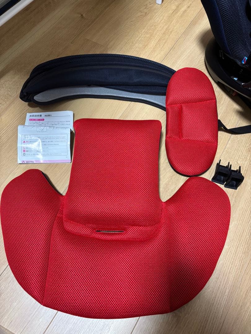[美品]LEAMANリーマン カイナ ISOFIX チャイルドシート 取説箱付き