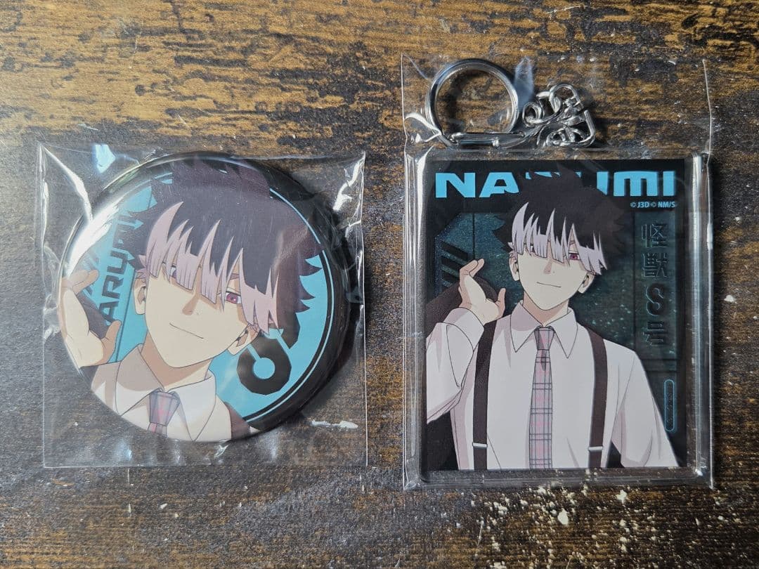 鳴海弦　缶バッジ・アクリルキーホルダー　Blu-ray特典