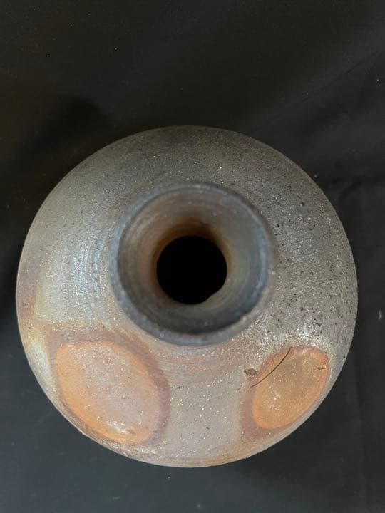 【新品・未使用】備前焼　丸徳利③