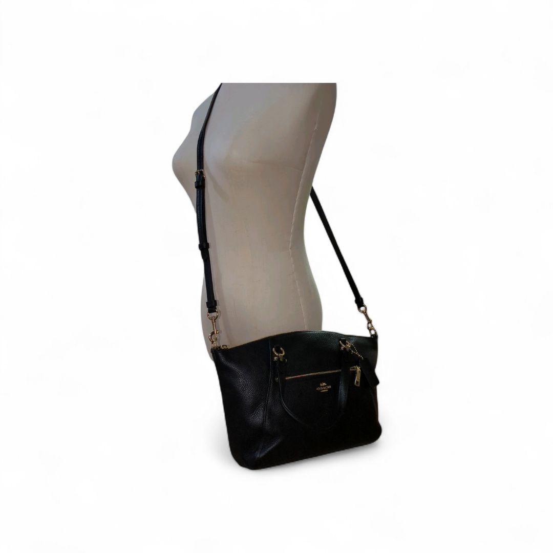 【極美品】COACH クロスボディ ショルダーバッグ 2way ブラック