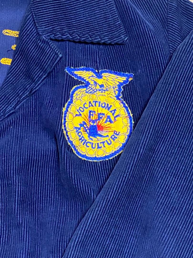 あいく　FFA ネイビー ジャケット Round Rock