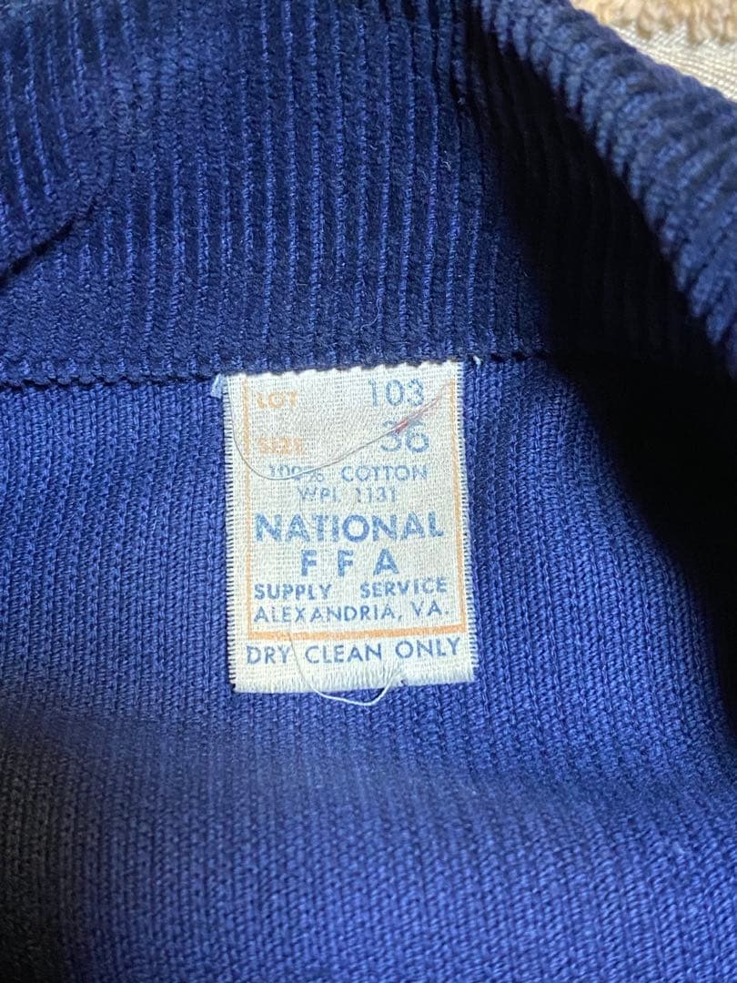 あいく　FFA ネイビー ジャケット Round Rock