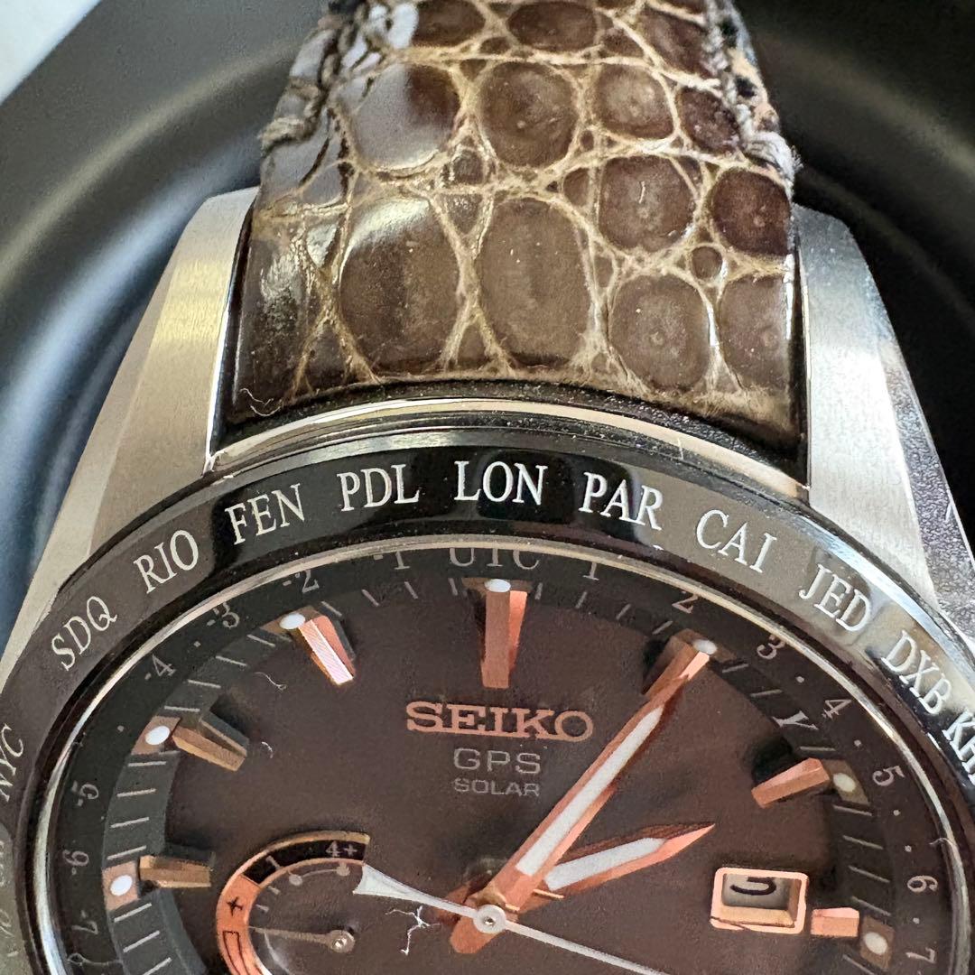 特価 セイコー アストロン 8XワールドタイムGPS ソーラー SBXB095