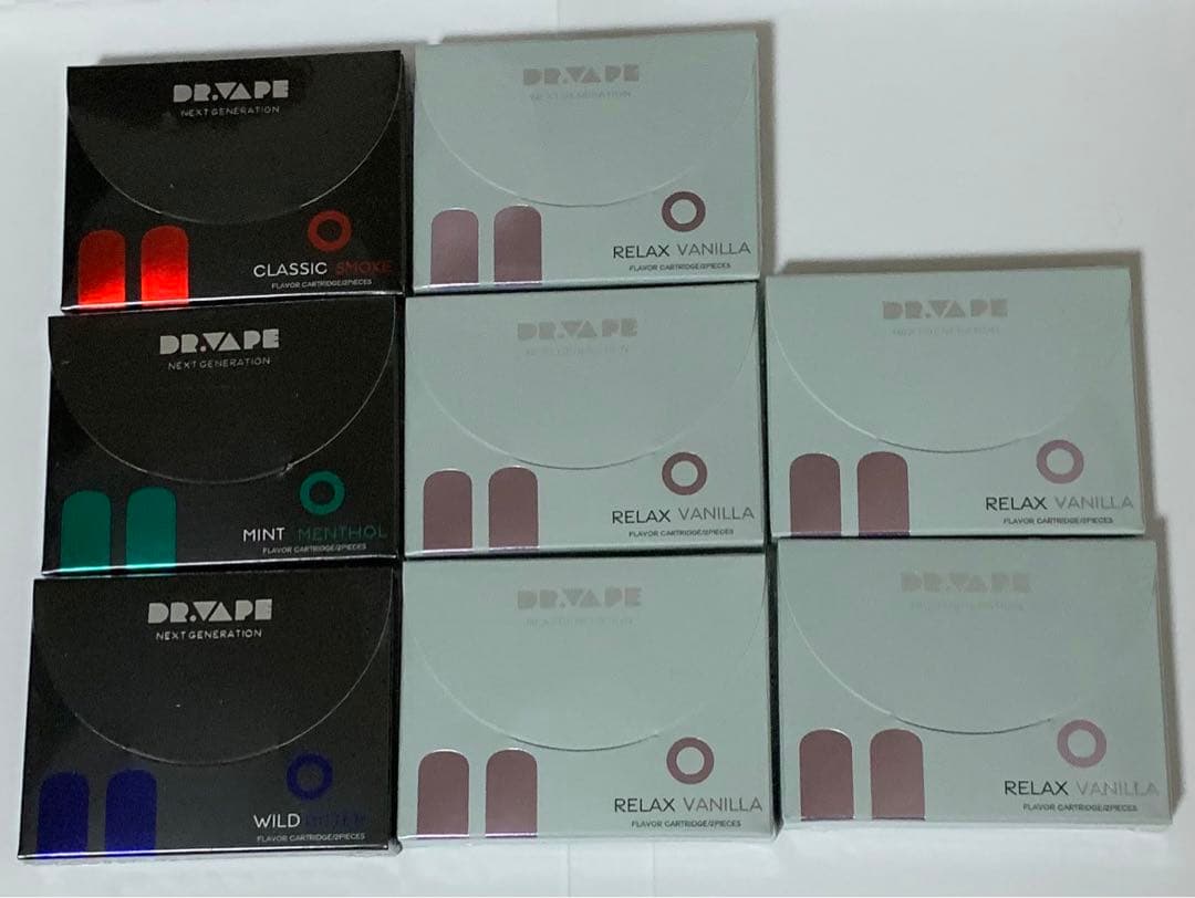 Dr.VAPE2 カートリッジ8箱