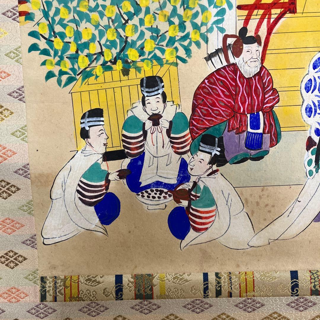 お雛様　掛け軸