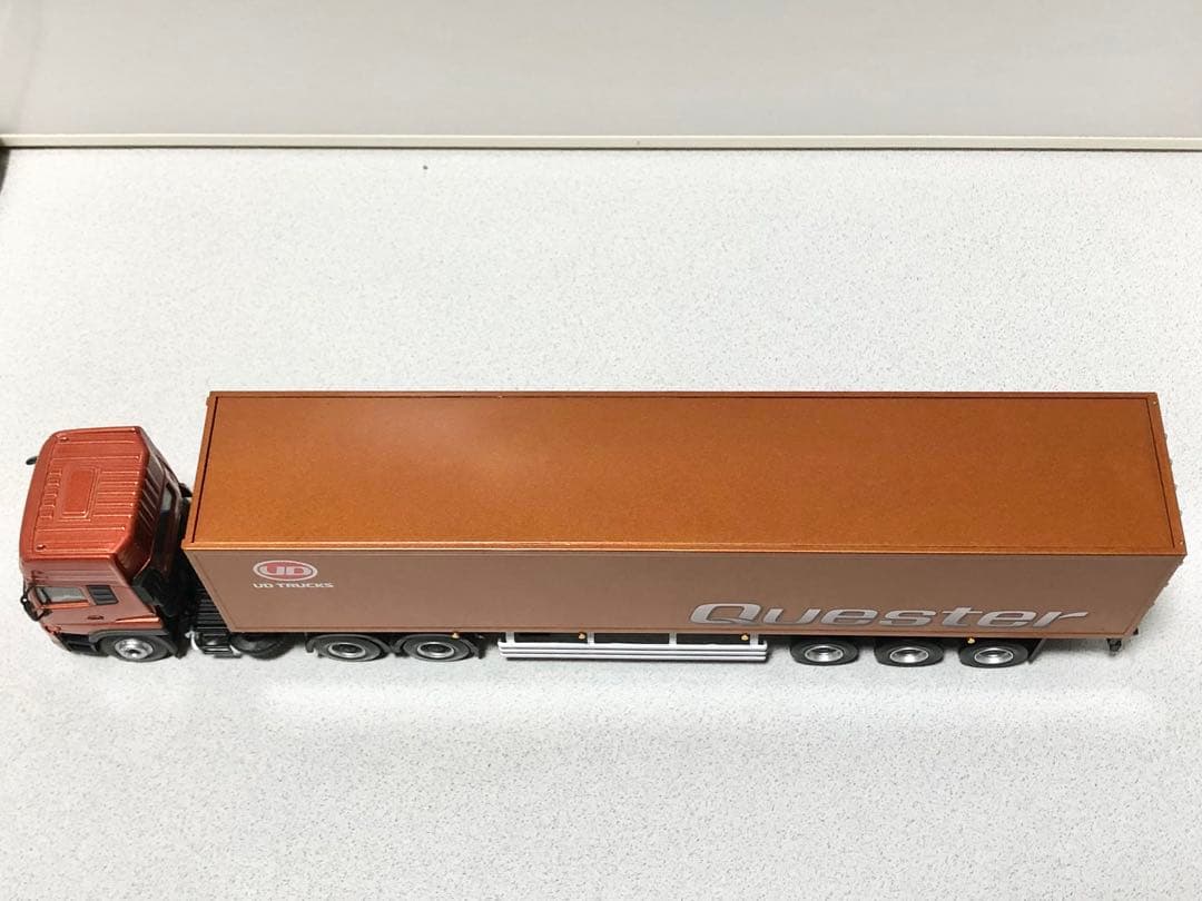 【京商】UDトラックス・クエスター　クオン　日産ディーゼル　デコトラ　トレーラー