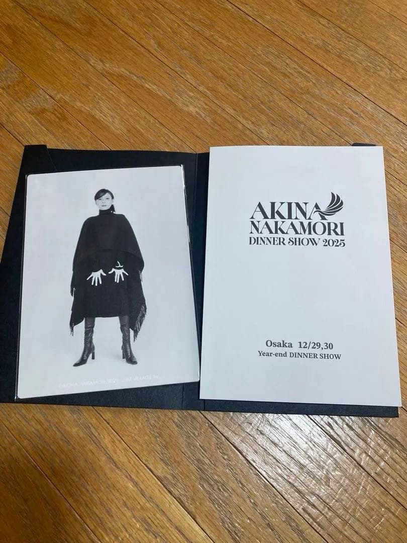 【セット】中森明菜2025年ディナーショーグッズ　トートバッグ　パーカー　セット