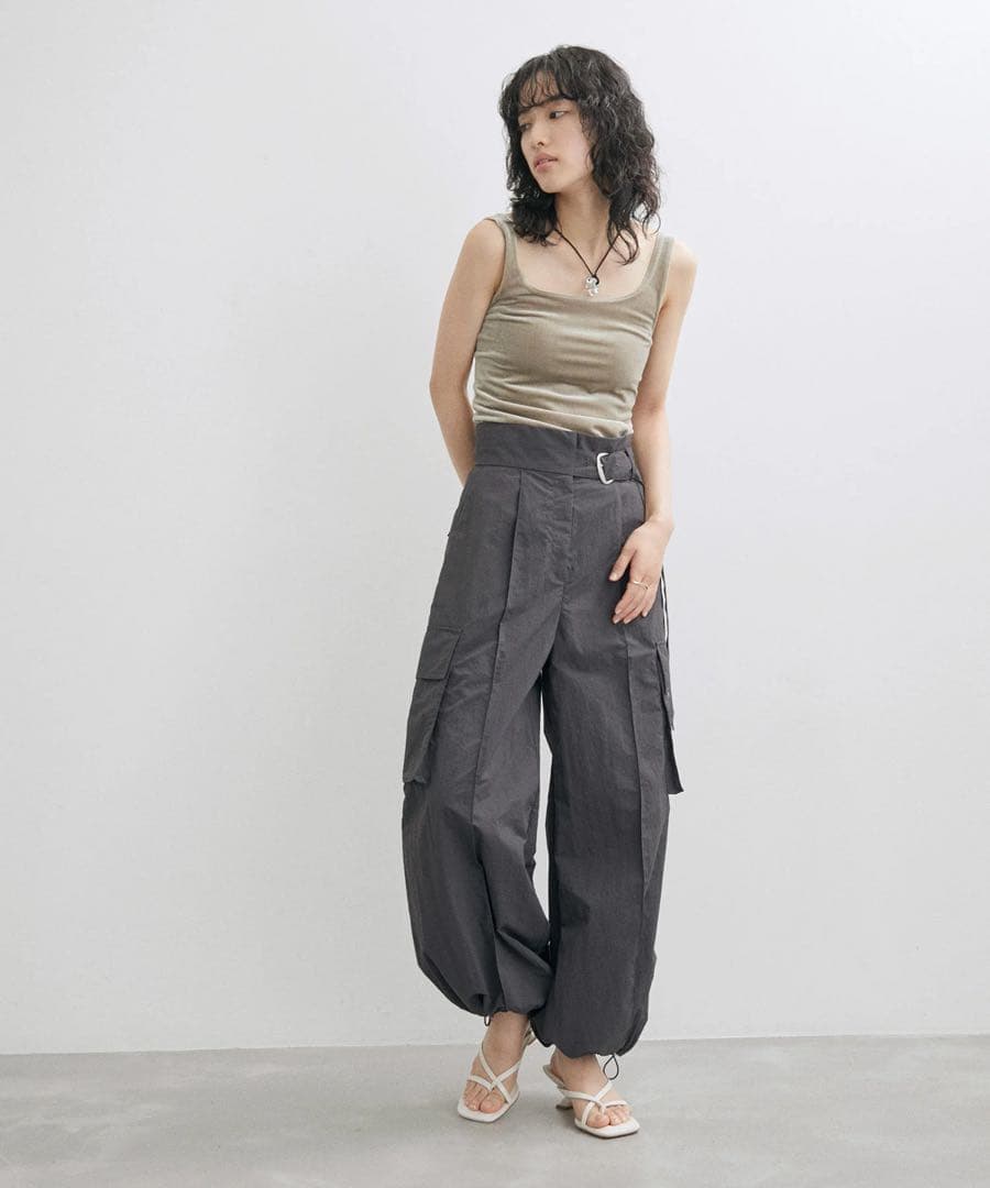 試着のみ⭐︎SIMONE WILD VELVET SINGLET ベージュ