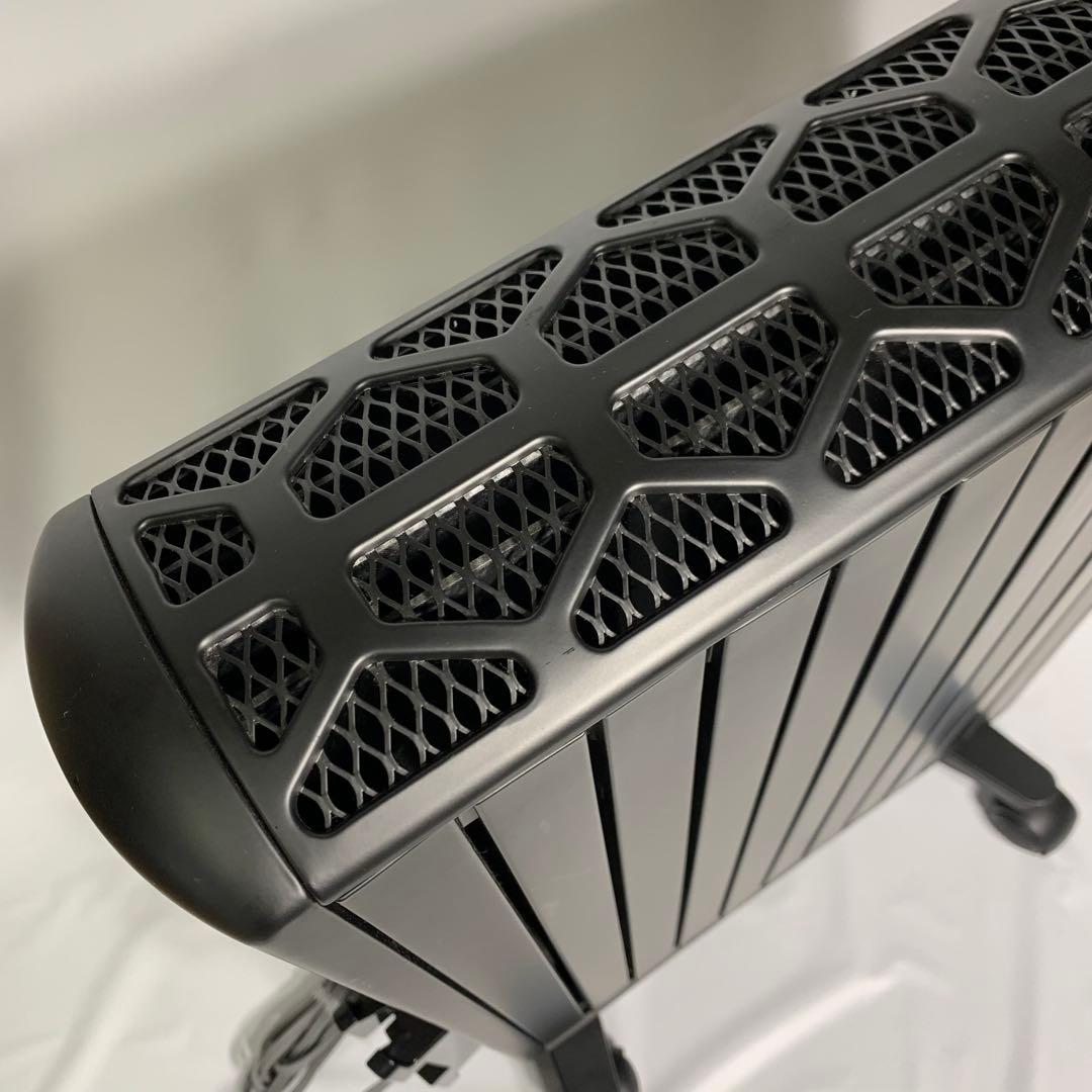 デロンギMDHU15-PB オイルレスヒーター 黒 10-13畳