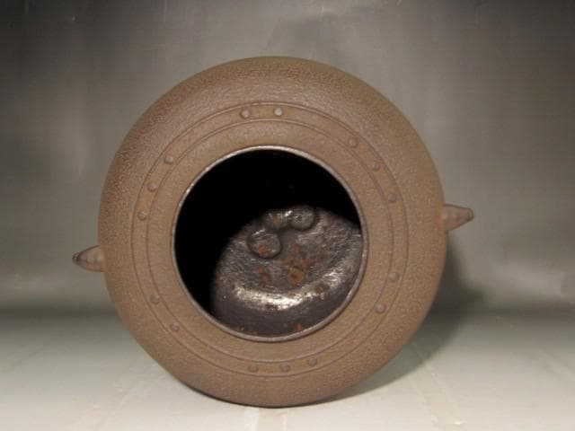 菊地政光　萬代屋釜　風格のある作品 r428