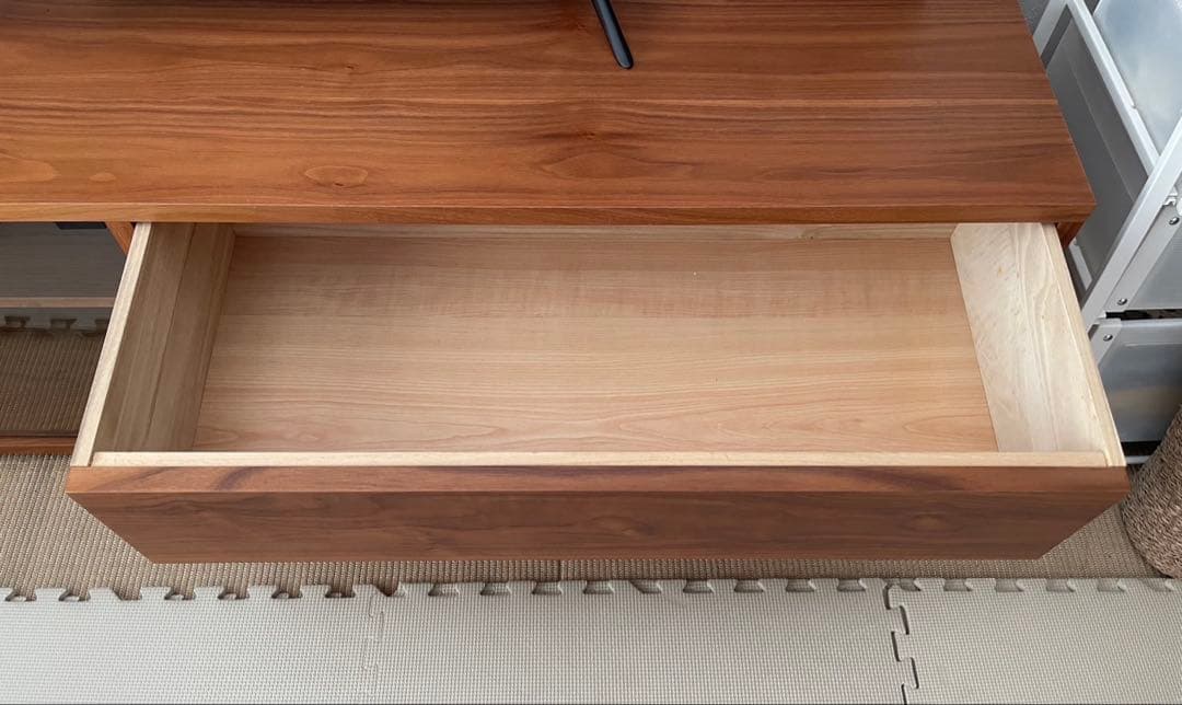 無印良品 TVボード ウォールナット突板 幅160㎝