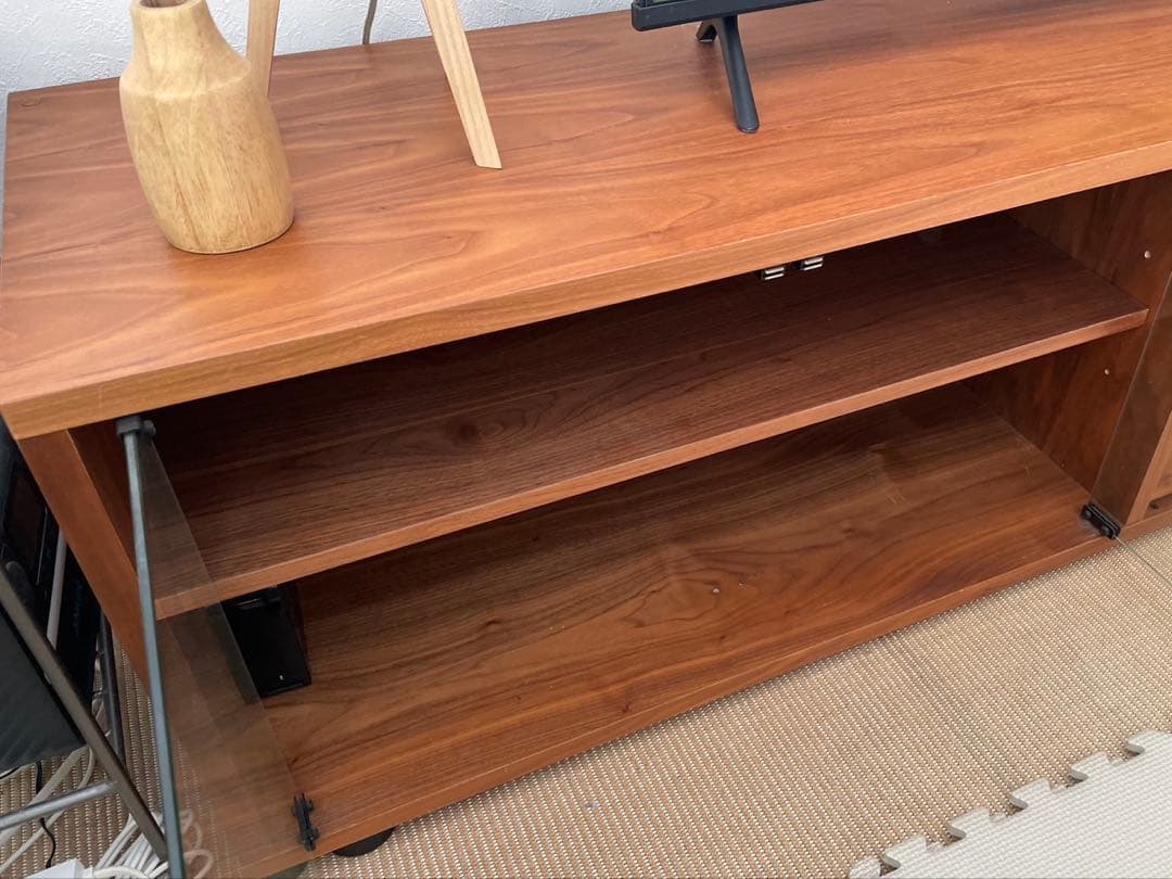 無印良品 TVボード ウォールナット突板 幅160㎝